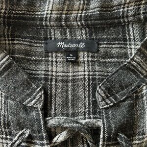 Madewell Size L 67% viscose 33% wool so soft perfect for spring summer top